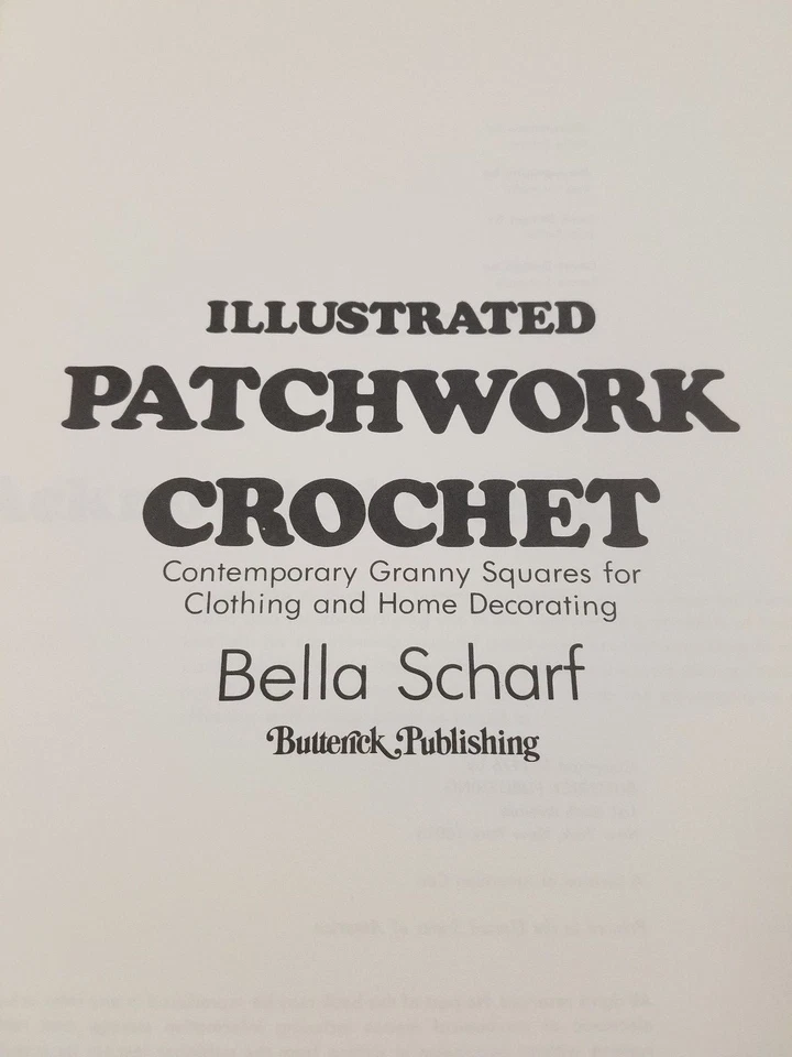 Illustrated Patchwork Crochet (C16-2-A) - Image 4 of 4