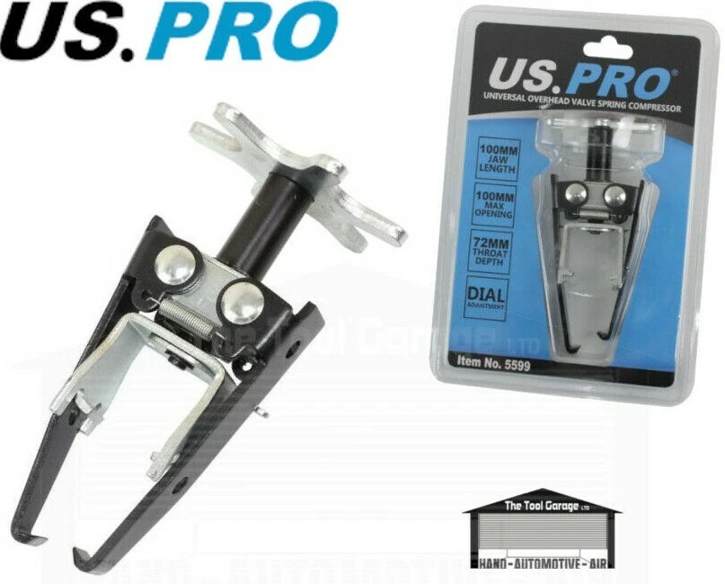 US PRO Overhead Valve Spring Compressor Remove Springs Without