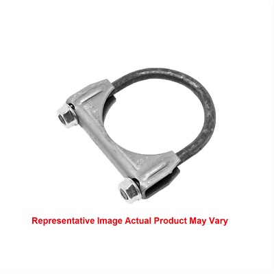 Dynomax Heavy Duty U-Bolt Exhaust Clamp 2.75'' Diameter Steel 3/8'' Thread 35793
