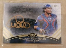 Willson Contreras 2018 Topps Tier One Bronze Ink Auto /25 #TTA-WC Chicago Cubs