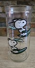 1958 Snoopy On Surf Board Vintage Glass Tumbler — photo 1