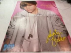 Taylor Swift Justin Bieber teen magazine poster clipping headshot modeling Bop
