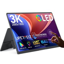 14" Touchscreen Monitor 2880x1800 OLED Portable Gaming Monitor 120Hz 1ms Freesyn