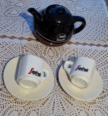 SEGAFREDO ,Service Café  2 Tasses  Expresso +cafetière  Neuf