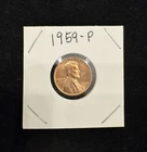 1959-P Lincoln Memorial Cent — photo from another recent sale