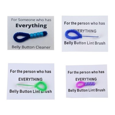 Lint Brush Dust Removers Tool for Belly Button Face Back