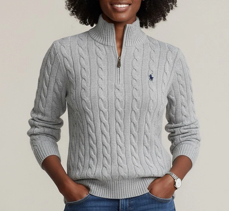 Suéter Polo Ralph Lauren com zíper - Imagem 2 de 3