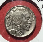1936S US Buffalo Nickel! "San Francisco" Mint! XF! FULL HORN SHARP! XR!