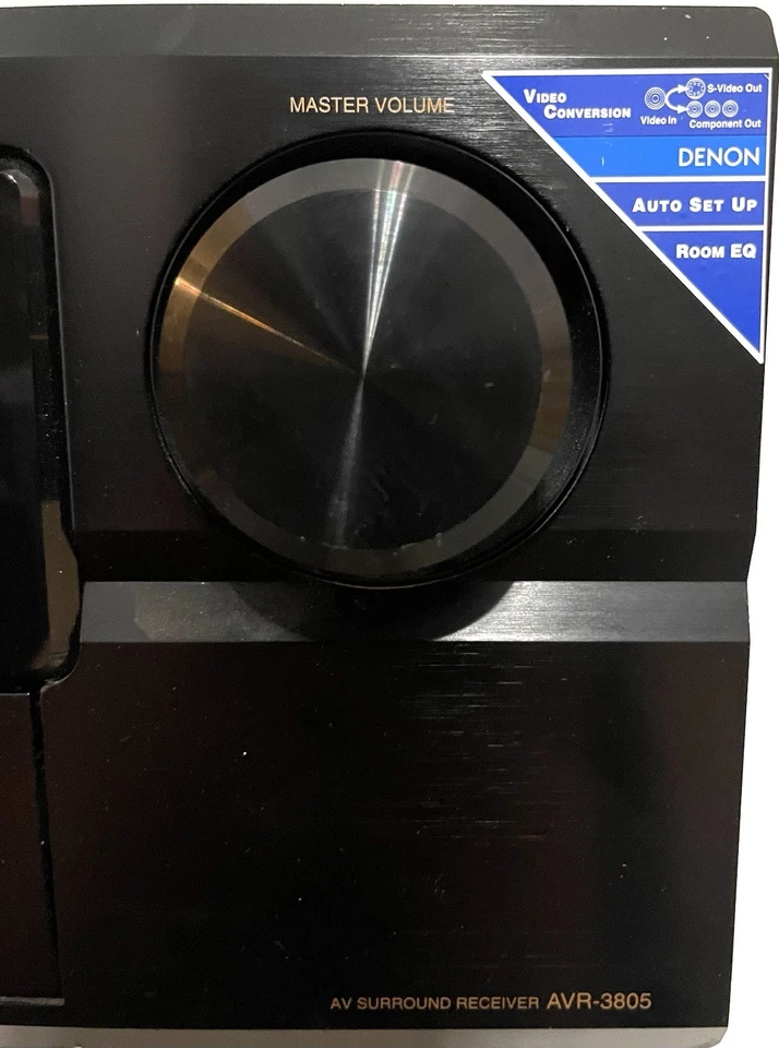 Denon AV Surround Sound Receiver Model AVR-3805 7.1 Home TheaterTested working - Image 3 of 4