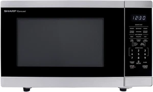 1100W Micro-ondes de comptoir en acier inoxydable 12.4" Table tournante, 1.4 Cu Ft