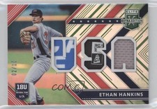 2018 Panini Elite Extra Edition USA Materials Emerald 2/10 Ethan Hankins 11uq