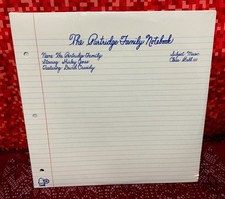 1972 The Partridge Family &ldquo;The Partridge Family&rdquo; Notebook Bell Records (Sealed)