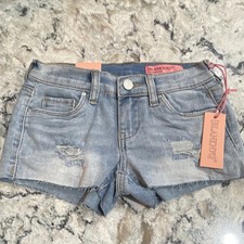 BLANKNYC The Mini Astor Cut Off Distressed Denim Shorts Blue Size 7