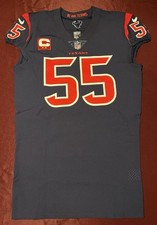 Jerry Hughes Houston Texans Authentic NFL Team Issued Color Rush Jersey (TCU)
