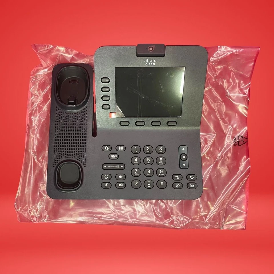 Cisco CP-8945-K9 2-Line VoIP Phone with HD Voice - Image 3 of 4