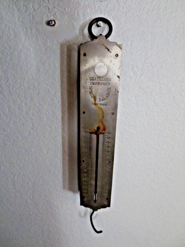 barn find :Hanging Scale 0-30lbs Chatillons Improved Spring Balance New York