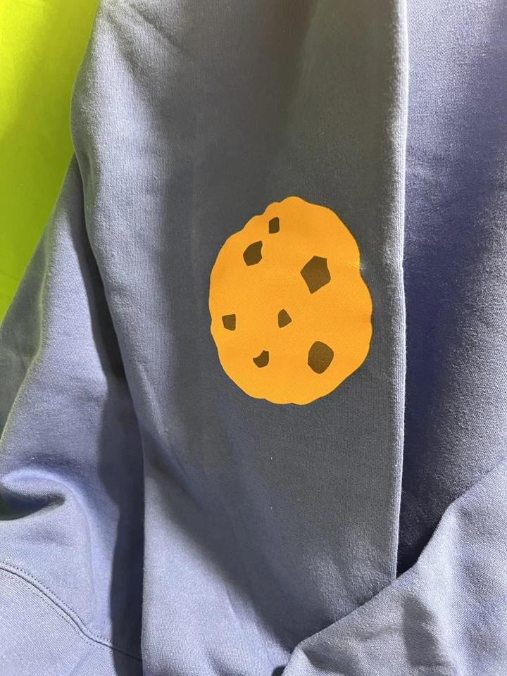 Sesame Street Cookie Monster Super 7 pullover sweatshirt 3XL - Image 2 of 4