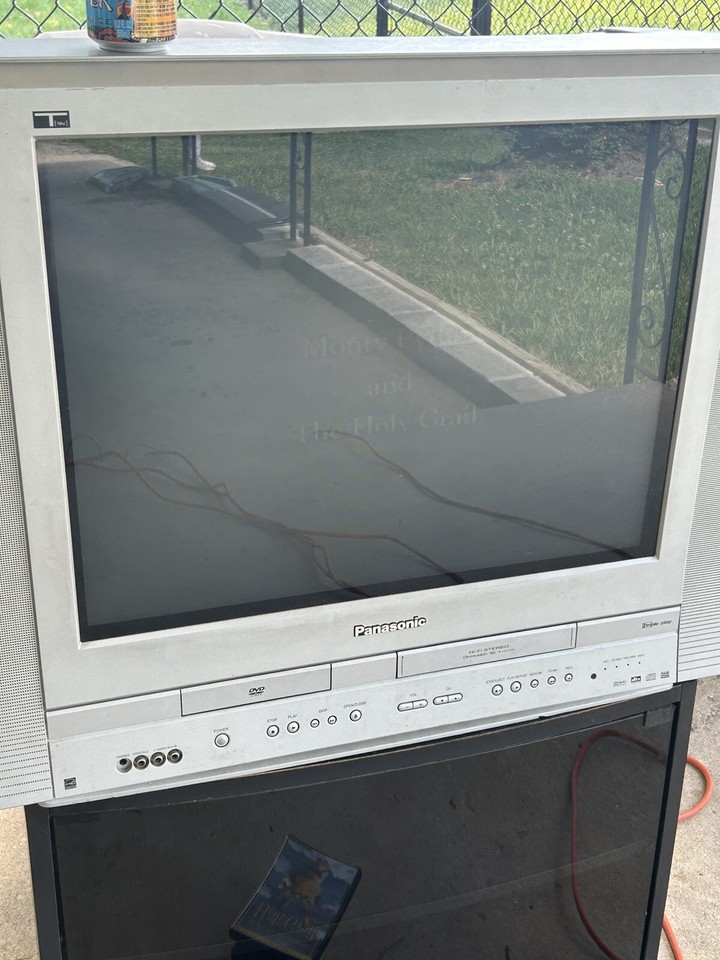 Panasonic Triple Play DVD VCR CRT Tv labDG2704 eBay