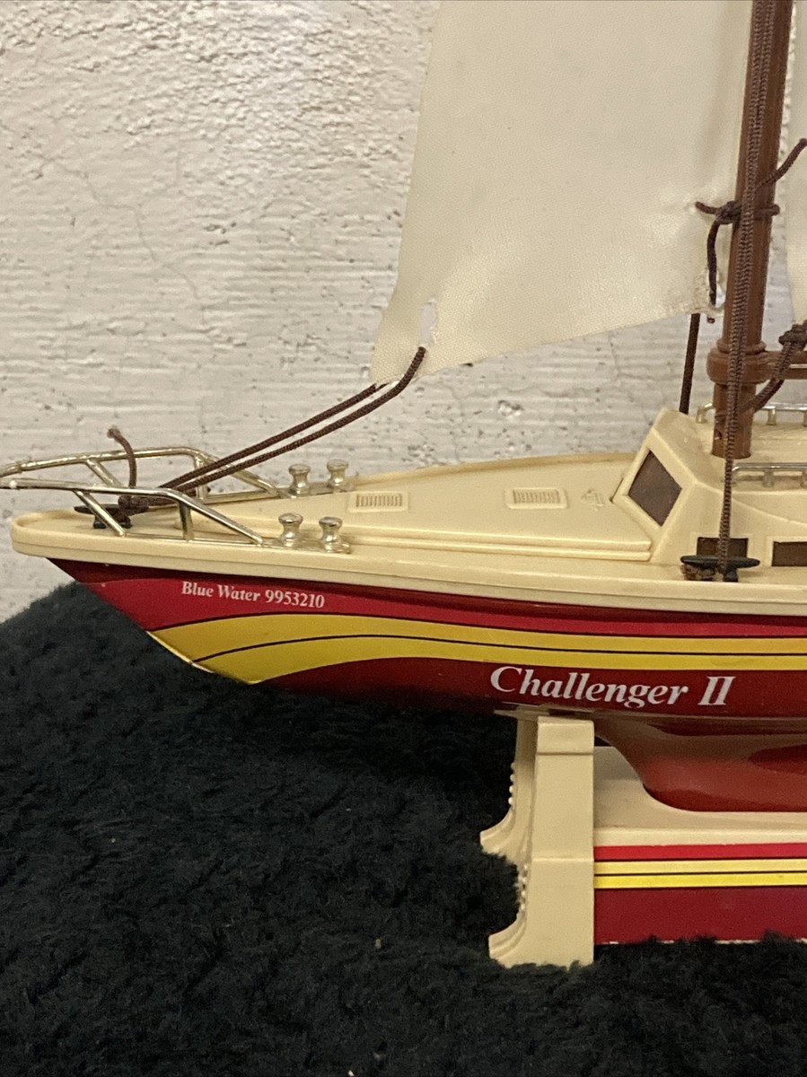 Bright Kenworth Hauler Sail Boat Challenger ll 1985 Vintage