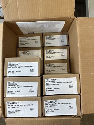 Simplex 4904-9331 T/A Non-Addressable 15 Candela Red Strobe (New, SEALED BOX)
