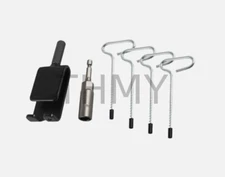 4PC Pieces Ice Fishing Anchors Ice Anchor Tool Strong Ice  Fast delivery