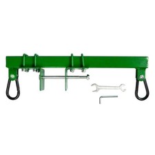 Swurfer Swing Bracket Set Green Adjustable Size Heavy-Duty Steel 18 in. Length