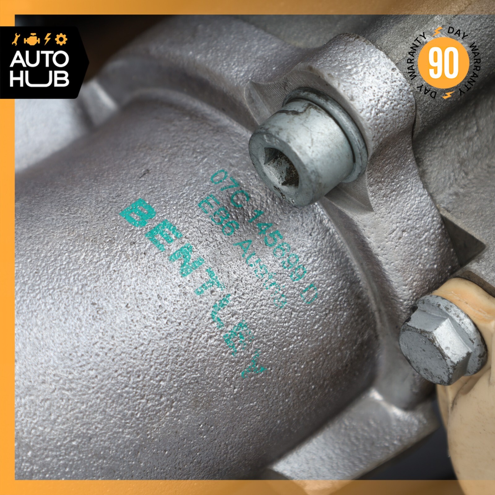 03-08 Bentley Continental GT 6.0L W12 Turbocharger Turbo Manifold Left Side OEM