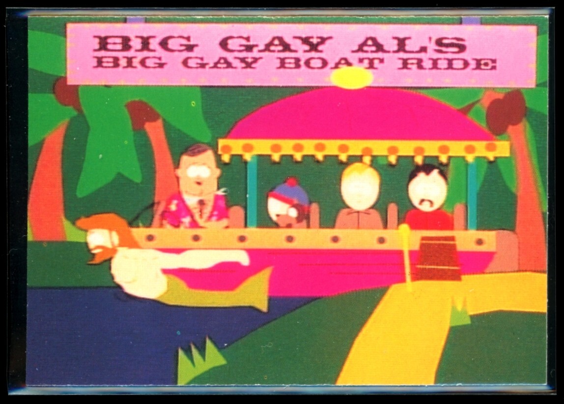Big Gay Al's Boat Ride Part 3 South Park 1998 Comic #30 C2