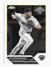 2023 Topps Pro Debut Jack Brannigan Chrome PDC-12 Bradenton Marauders Pirates