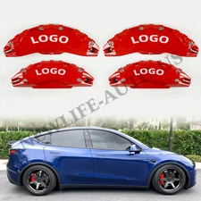 For Tesla Model Y Wheel Hub Brake Caliper Covers 19/20 in 2020-2024 Accessories