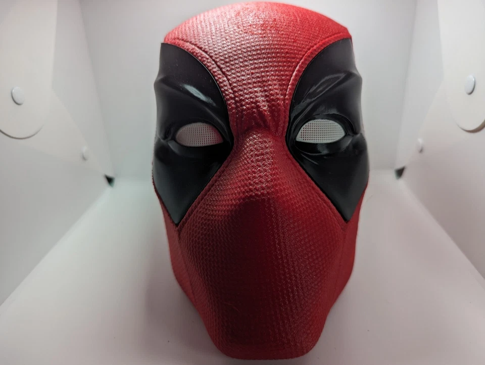 Deadpool Cosplay Helmet 3 Eye Expressions  - Image 3 of 4