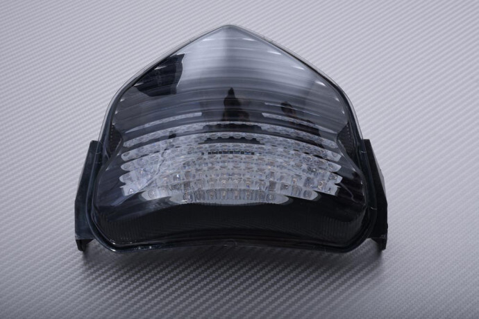 Feu arrière LED de clignotants Suzuki GSXR 600 2005 feu moto fumé étanche