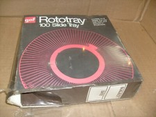 GAF Rototray 100 Photo Slide Tray 2X2 Slides GAF Sawyer projectors NEW SEALED