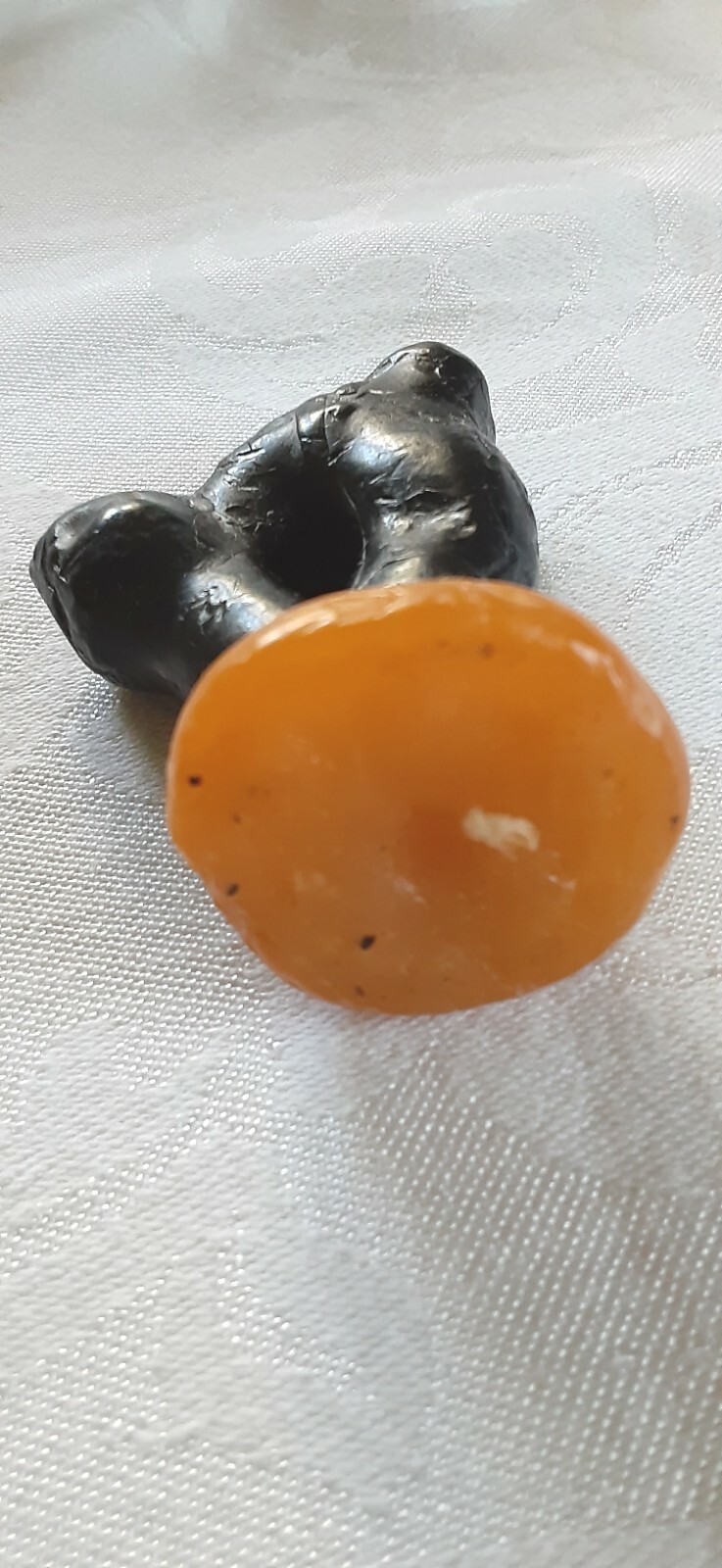 Vtg Gurley Black Cat Halloween Candle New Pre Owned eBay