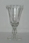 Imperial Glass CROCHETED CRYSTAL Tall Footed Water Goblet