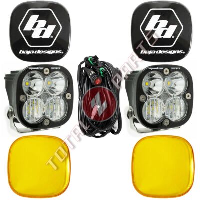 Baja Designs® Squadron Sport Fog Lights Driving/Combo + Black