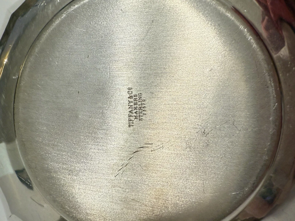 Tiffany & Co Antique Sterling Silver Fluted Bowl. Rare!! Foto 2 de 4