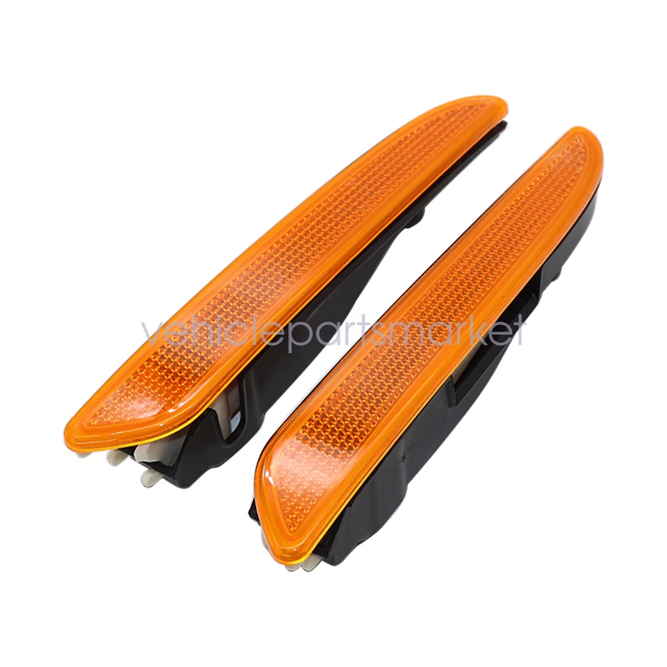 Kit de luces de señalización laterales para parachoques delantero Mercedes-Benz E350 E320 2007-2009 2 piezas Foto 4 de 4