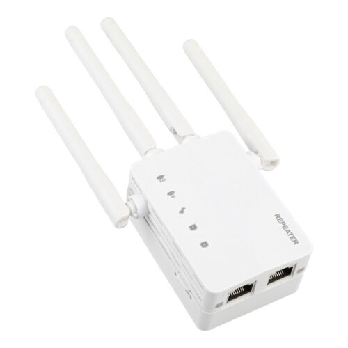 AC1200M WiFi Amplifier 4 Antennas Wireless WiFi Repeater 5GHz & 2.4GHz Dual Band - Picture 2 of 18