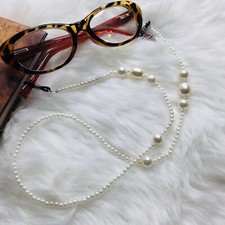 Beaded Sunglass, Eyeglasses Or Reading Glasses Handcrafted Chain