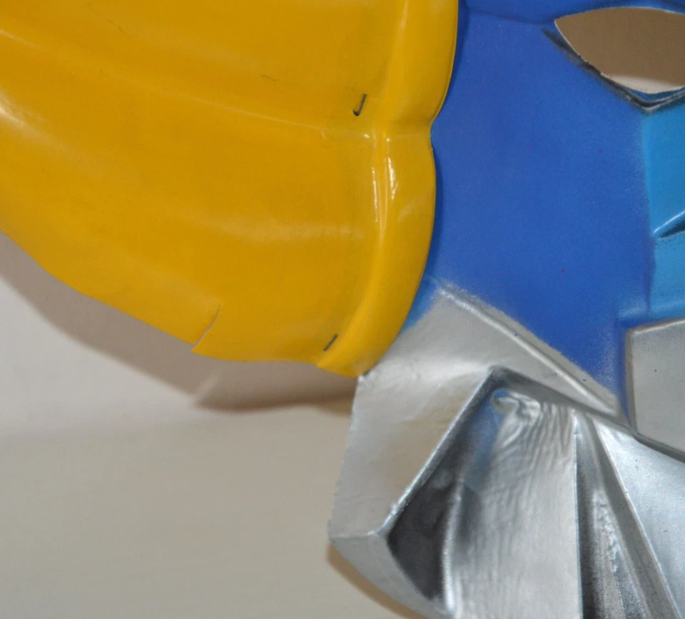 Ancien masque jouet CESAR GOLDORAK vintage années 70 80's - Photo 4/4