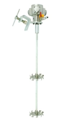 #ad COSMOSTAR 55 Gallon Pneumatic Agitator Clamp Mount Tank Barrel Drum Mixer $520.00