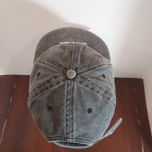 Coffee Cult Skeleton Graphic Adjustable Hat Adult Gray - Picture 5 of 7