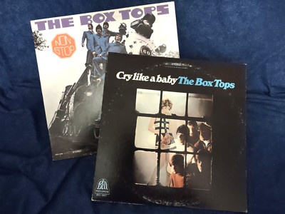 Vinyl Lot of 2 Box Tops ''Cry Like A Baby'' Bell 6017 & ''Non Stop'' Bell 6023