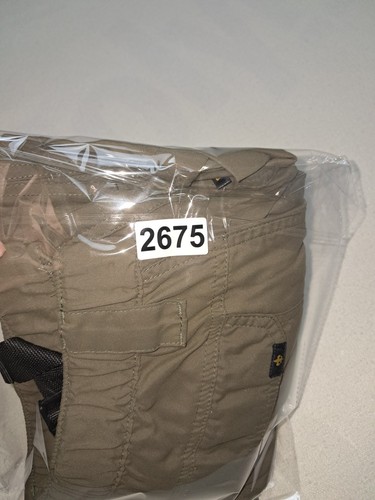 Boy Scouts Of America Switchback Uniform Pants Relaxed Medium Green Convertible - Picture 13 of 13