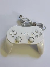 OSTENT Wired Classic Controller Pro Gamepad Joystick for Nintendo Wii Remote Con