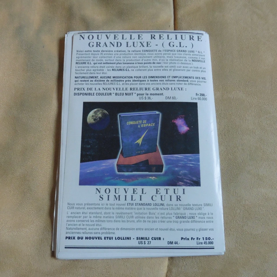 Revue de l'ESPACE -  LOLLINI  (recueil) n° 2 - 1992/1994  - be - - Photo 4/4