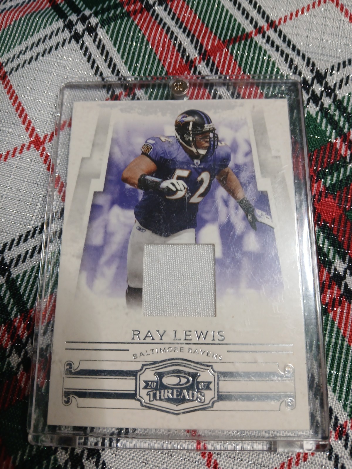 2007 Donruss Threads - Ray Lewis #6 Threads Jerseys /250 (MEM)