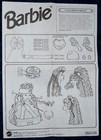 Vintage Barbie Styling Head Instructions for 1992 8-inch Totally Hair NO DOLL — photo 1
