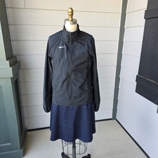 Nike Dri Fit Full Zip Jacket Women s Lightweight Black Jacket Women Size Small